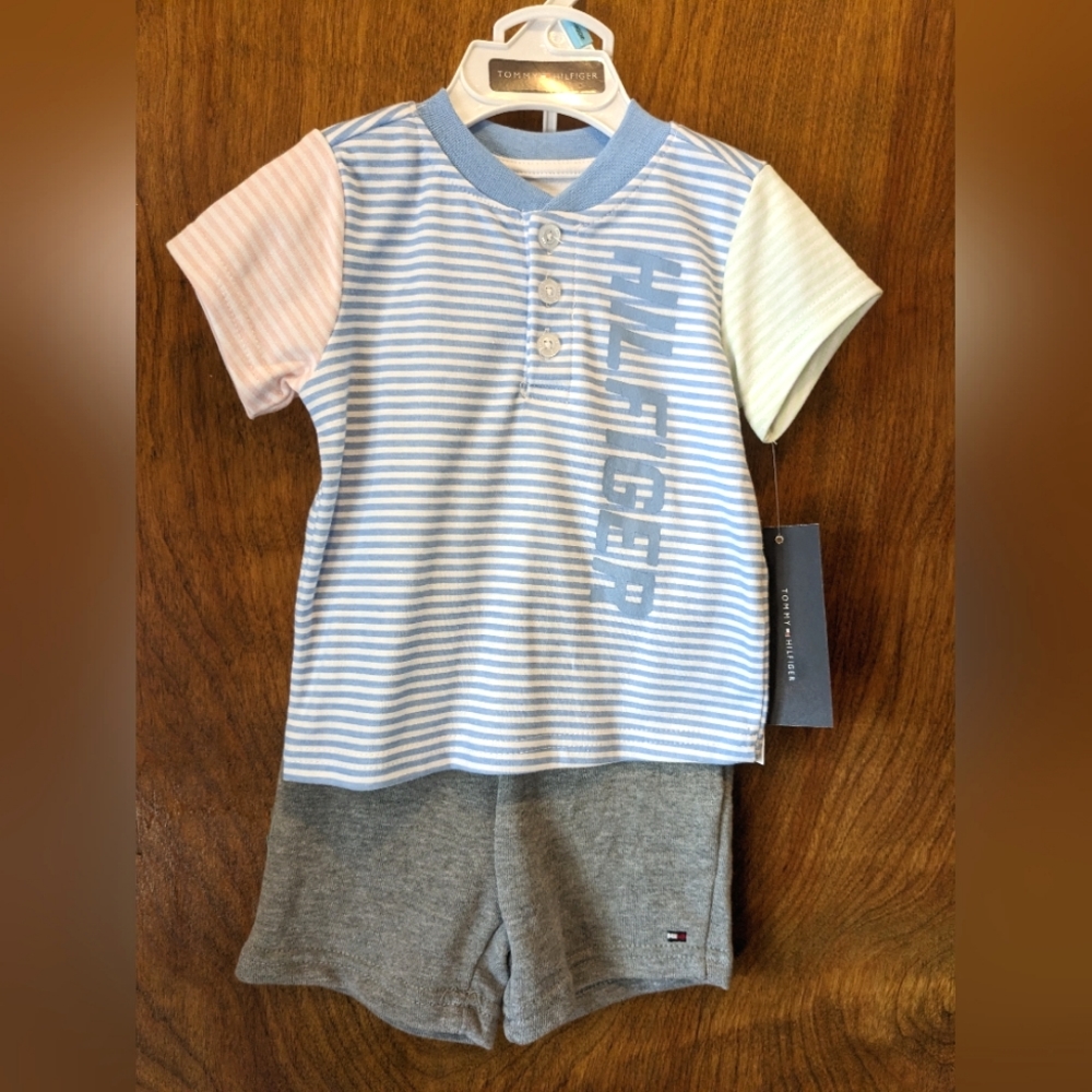 Tommy Hilfiger baby boy set 6-9 months